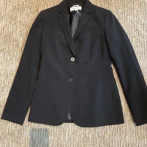 Two Button Black Blazer Size 2